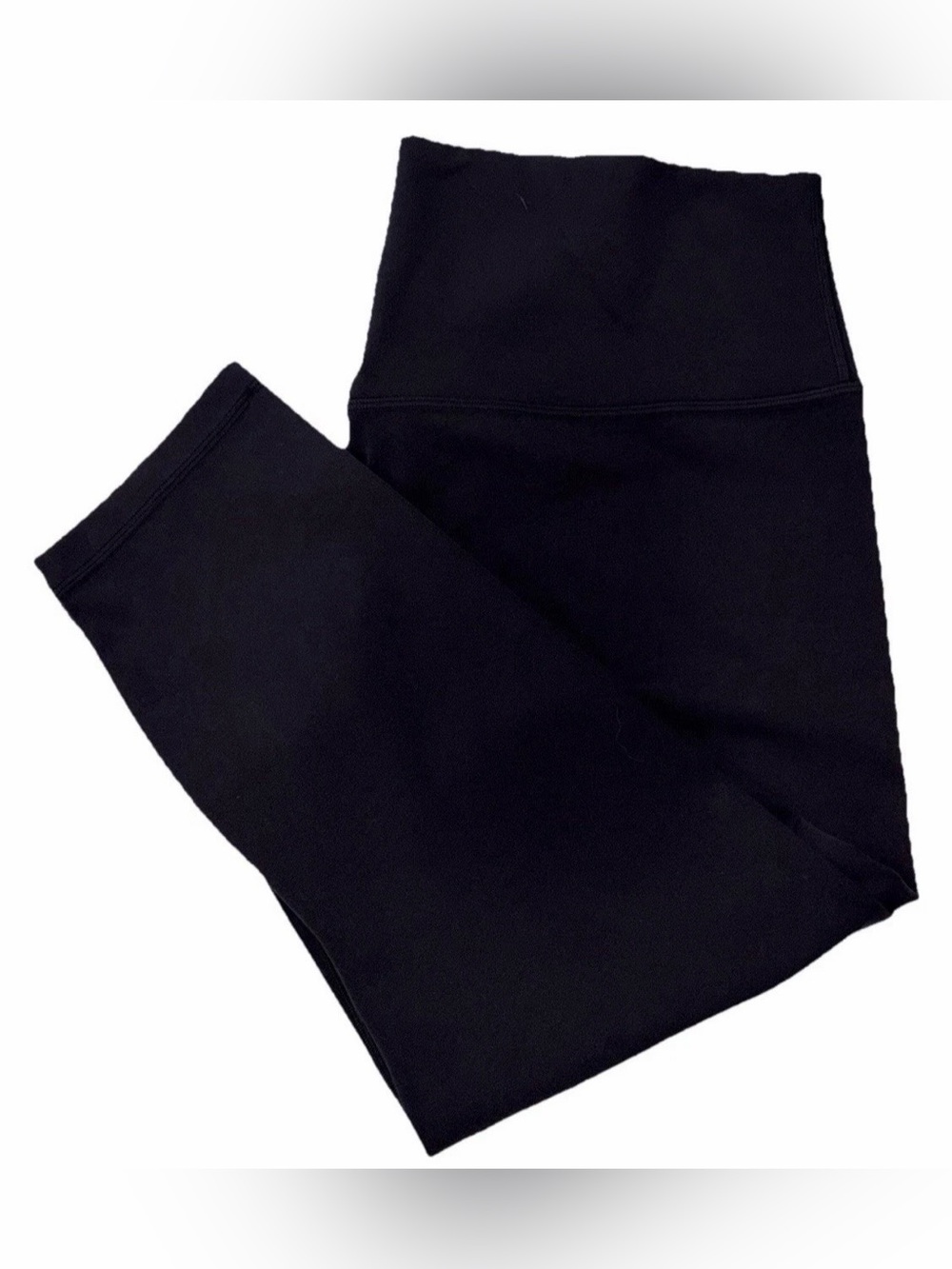 NWT LULULEMON SIZE 18 ALIGN HIGH RISE 23” CROP PANT AUTHENTIC BLACK $98 RETAIL